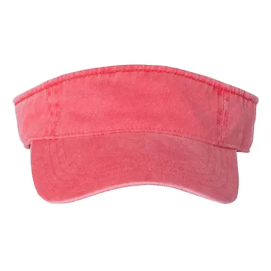 Sportsman SP520 Pigment Dyed Visor Red front view