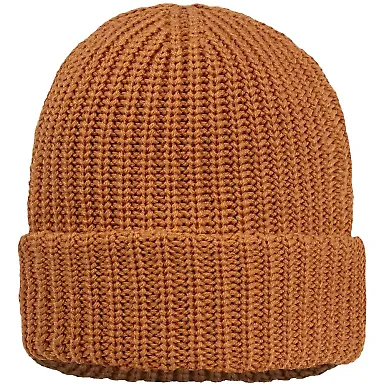 Sportsman SP90 12" Chunky Knit Cap in Coyote brown front view