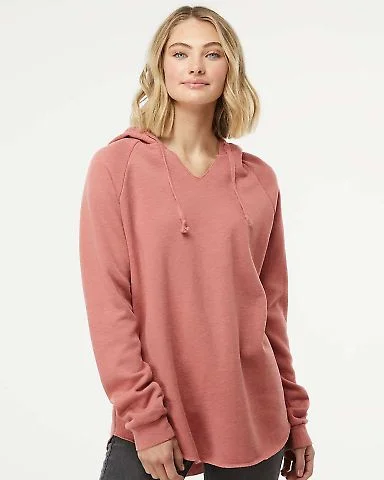 Independent Trading Co. PRM2500 Women's Lightweigh in Dusty rose front view