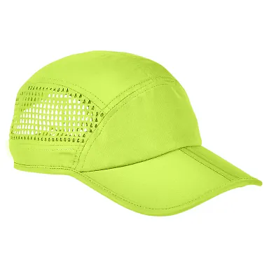 Big Accessories BA657 Foldable Bill Performance Ca NEON YELLOW front view