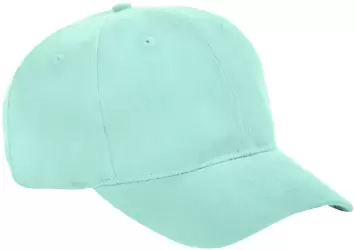 BX002 Big Accessories 6-Panel Brushed Twill Struct in Island reef front view