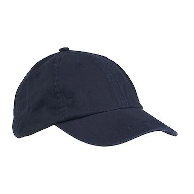 Big Accessories APBABX005 6-panel unstructured low in Navy front view