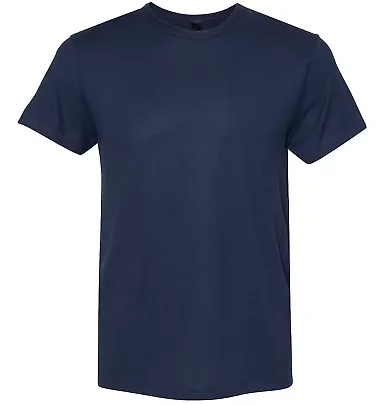 Hanes MO100 Modal Triblend T-Shirt Solid Navy Triblend front view