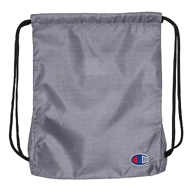 Champion Clothing CS3000 Carry Sack Heather Grey front view