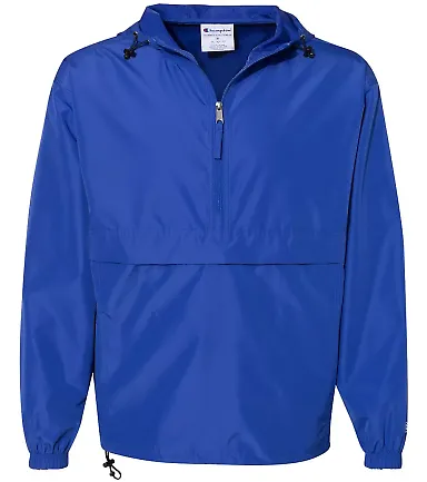 Champion Clothing CO200 Packable Jacket Royal Blue front view