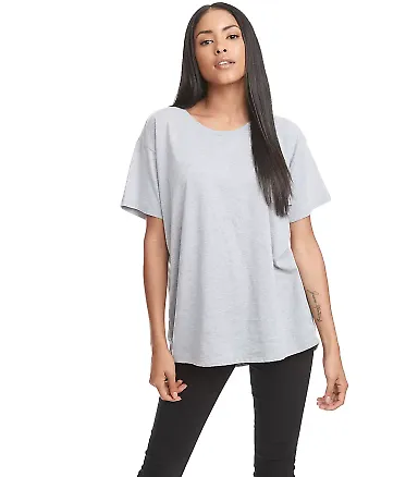 Next Level Apparel N1530 Ladies Ideal Flow T-Shirt in Heather gray front view