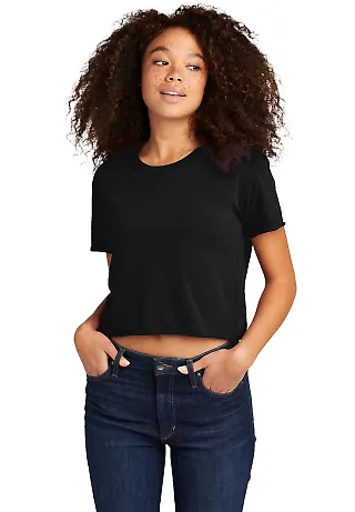 Next Level Apparel 5080 Festival Women's Cali Crop in Black front view