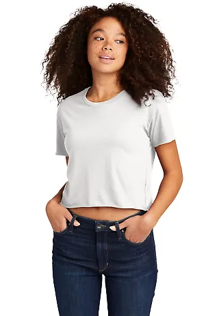 Next Level Apparel 5080 Festival Women's Cali Crop in White front view