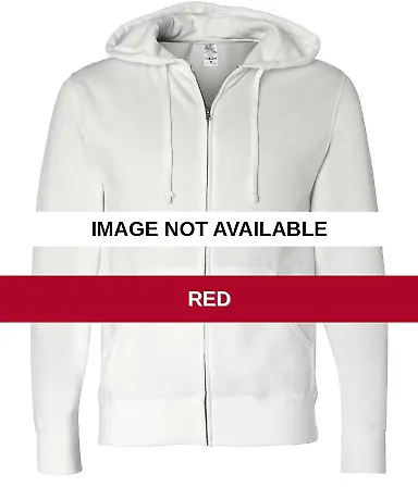 AFX4000Z Independent Trading Co. Full-Zip Hooded S Red front view