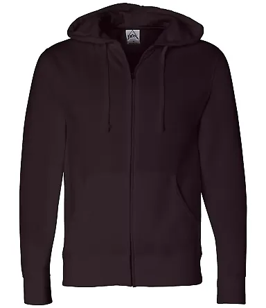 AFX4000Z Independent Trading Co. Full-Zip Hooded S Blackberry front view