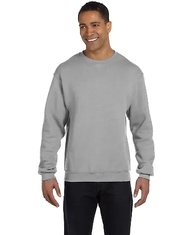 Russel Athletic 698HBM Dri Power® Crewneck Sweats in Oxford front view