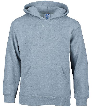 Russel Athletic 995HBB Youth Dri Power® Hooded Pu in Oxford front view