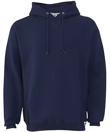 Russel Athletic 995HBB Youth Dri Power® Hooded Pu in Navy front view