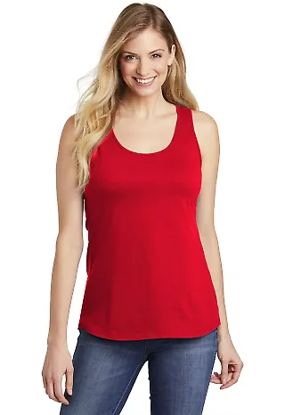 District Clothing DT6302 District    Women's V.I.T Classic Red front view