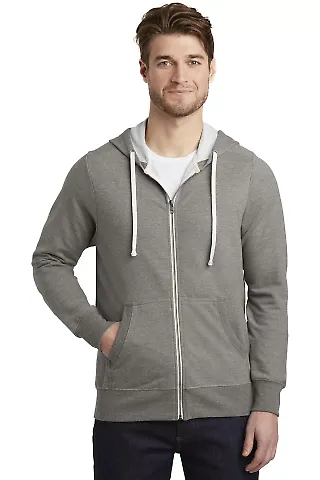 District Clothing DT356 District Perfect Tri Grey Frost front view