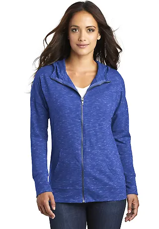 District Clothing DT665 District    Women's Medal  Deep Royal front view