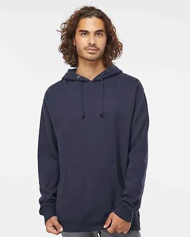 IND4000 Independent Trading Co. Heavyweight hoodie in Slate blue front view