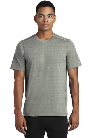 Ogio OE336 OGIO ENDURANCE Peak Tee Gear Grey Hthr front view