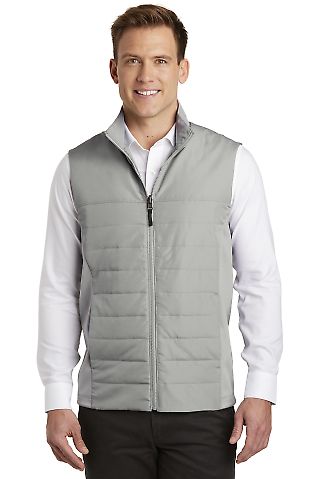 Port Authority Clothing J903 Port Authority Colle in Gusty grey front view