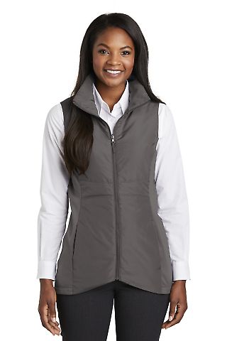 Port Authority Clothing L903 Port Authority Ladie in Graphite front view
