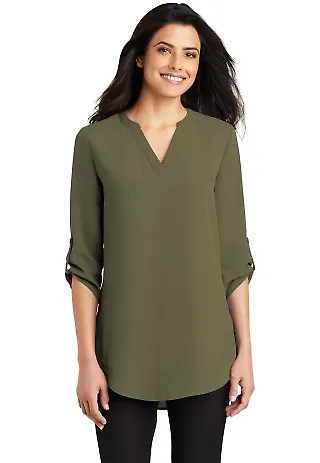 Port Authority Clothing LW701 Port Authority Ladie Deep Olive front view