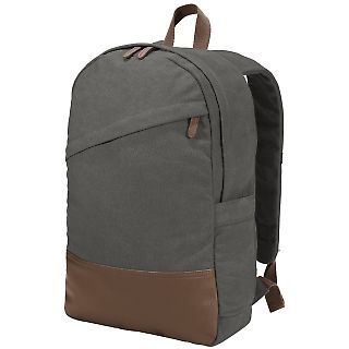 Port Authority Clothing BG210 Port Authority Cott in Dark smoke gry front view