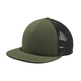 Port Authority Clothing C937 Port Authority  Flexf in Army green/blk front view