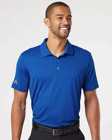 Adidas Golf Clothing A230 Performance Sport Polo Collegiate Royal front view
