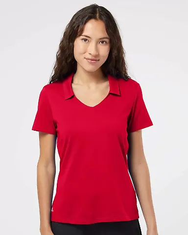 Adidas Golf Clothing A323 Women's Cotton Blend Spo Power Red front view