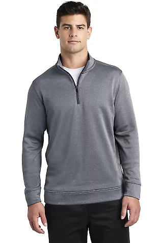 Sport Tek ST263 Sport-Tek  PosiCharge  Sport-Wick  True Navy Hthr front view