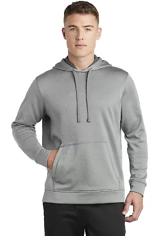 Sport Tek ST264 Sport-Tek  PosiCharge  Sport-Wick  Dark Silver He front view