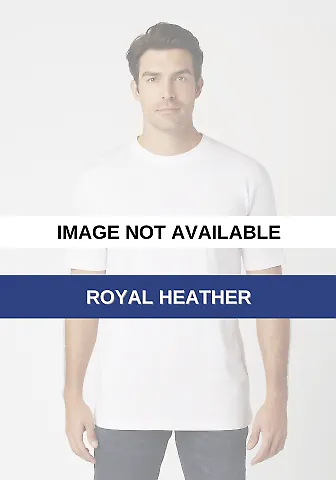Cotton Heritage MC1086 Men’s Heavy Weight T-Shir Royal Heather front view