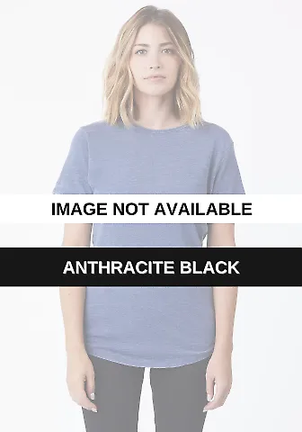Cotton Heritage W1281 Women's Burnout T-Shirt Anthracite Black front view