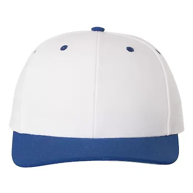 Richardson Hats 514 Surge Adjustable Cap White/ Royal front view