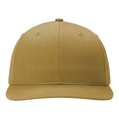 Richardson Hats 312 Twill Back Trucker Cap in Amber gold front view
