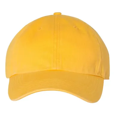 Richardson Hats 320 Washed Chino Cap Yellow front view