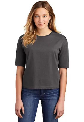 District Clothing DT6402 District    Women's V.I.T Hthrd Charcoal front view