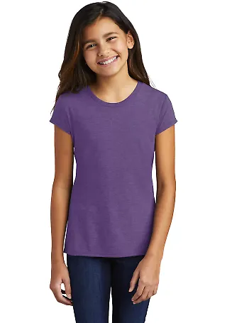 District Clothing DT130YG District    Girls Perfec Purple Frost front view