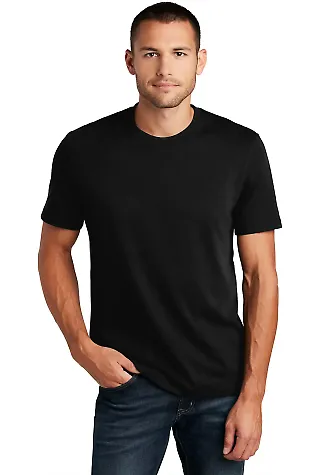 District Clothing DT8000 District    Re-Tee in Black front view