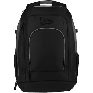 New Era NEB300 Shutout Backpack Graphite/Black front view