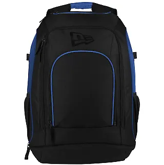 New Era NEB300     Shutout Backpack Royal/Black front view