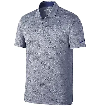 Nike BV6846  Dry Vapor Heather Polo Blue Void front view