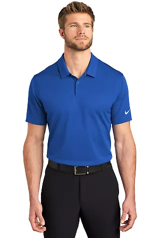 Nike BV6042  Dry Essential Solid Polo Game Royal front view