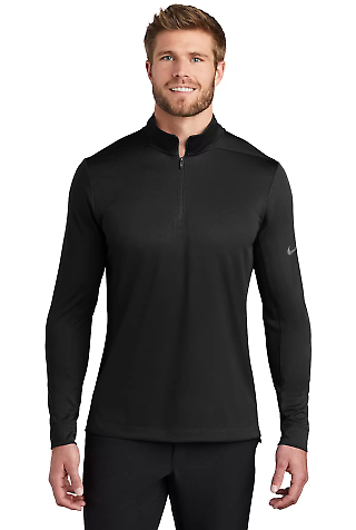 Nike BV6044 Dry 1/2-Zip Cover-Up Black - blankstyle.com