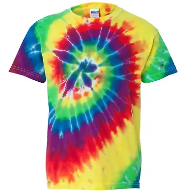 Deynomite 20BMS - Youth Multi Spirals in Classic rainbow spiral front view