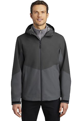 Port Authority Clothing J406 Port Authority Tec in Storm gy/sh gy front view