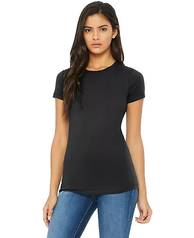 BELLA 6004 Womens Favorite T-Shirt in Dark grey front view
