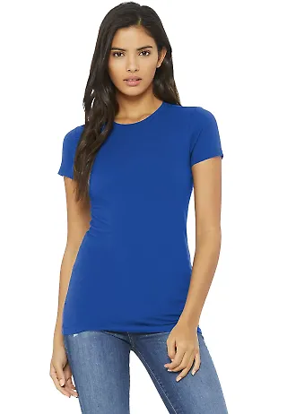 BELLA 6004 Womens Favorite T-Shirt in True royal front view