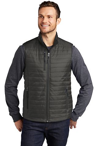 Port Authority Clothing J851 Port Authority<sup> < in Sterl gry/grph front view