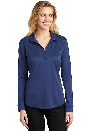 Port Authority Clothing L540LS Port Authority    L in Royal front view